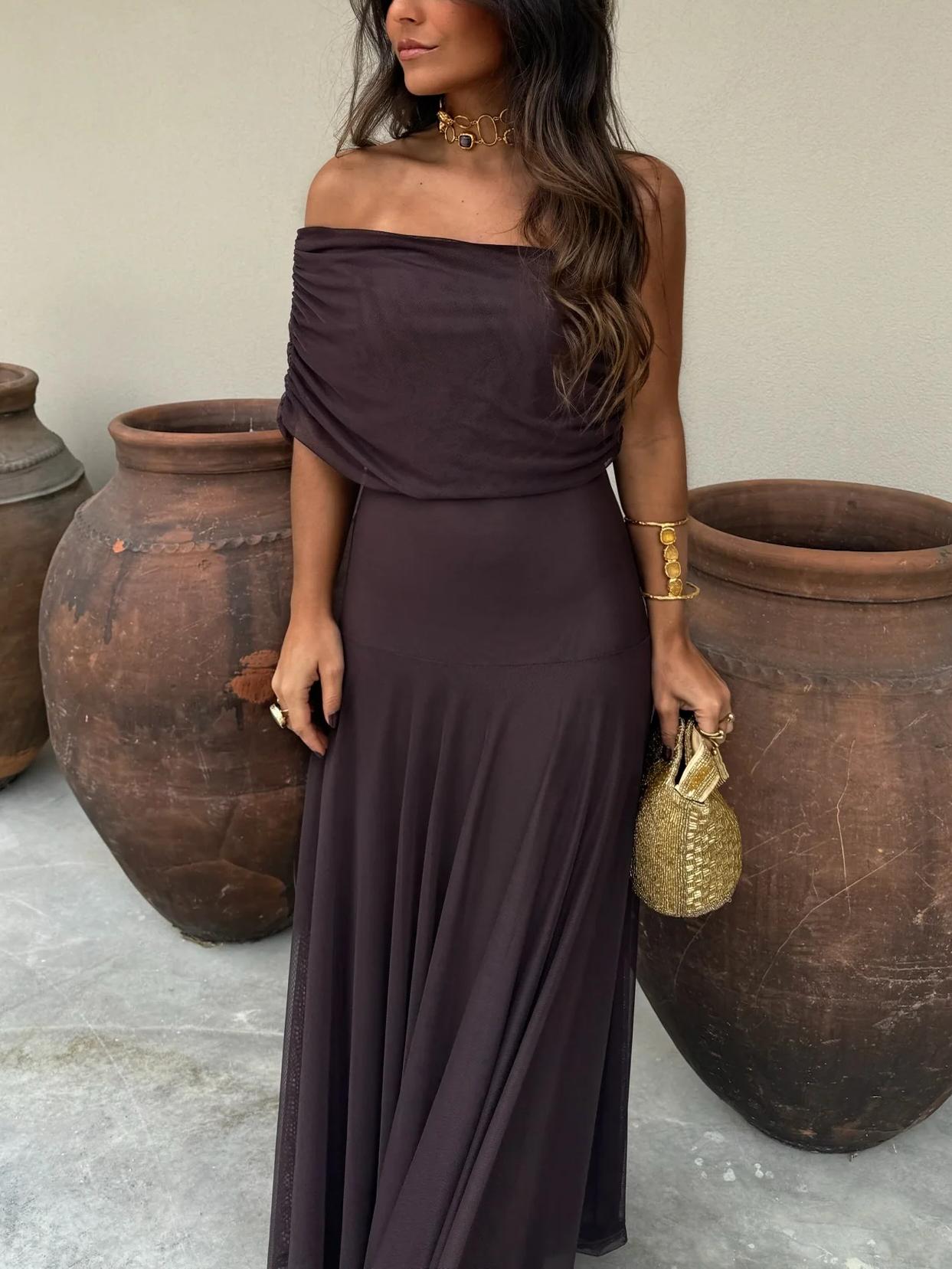Henrike | Women’s Summer Off-Shoulder Evening Dress
