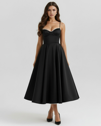 Rosie | Women's Elegant A-line Wedding Guest Dress