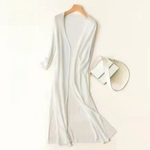 Yasmin | Women's Comfort Long Lightweight Cardigan