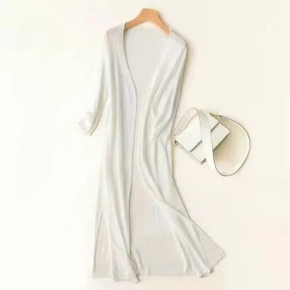 Yasmin | Women's Comfort Long Lightweight Cardigan