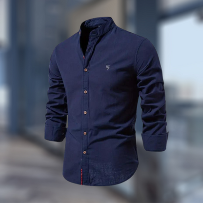 Mason | Men's Casual Stand Collar Shirt