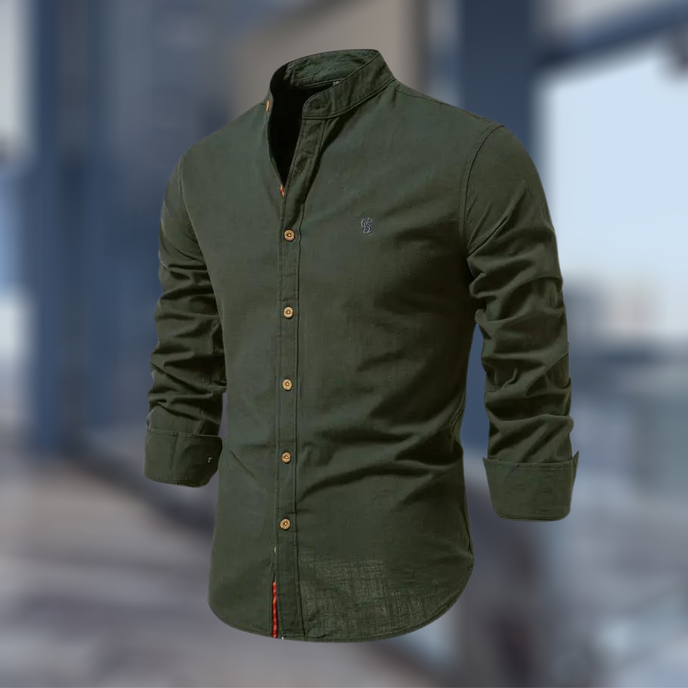 Mason | Men's Casual Stand Collar Shirt