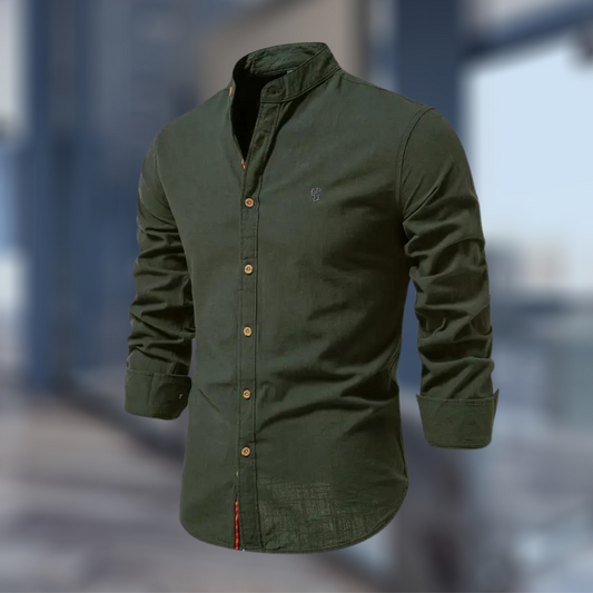 Mason | Men's Casual Stand Collar Shirt