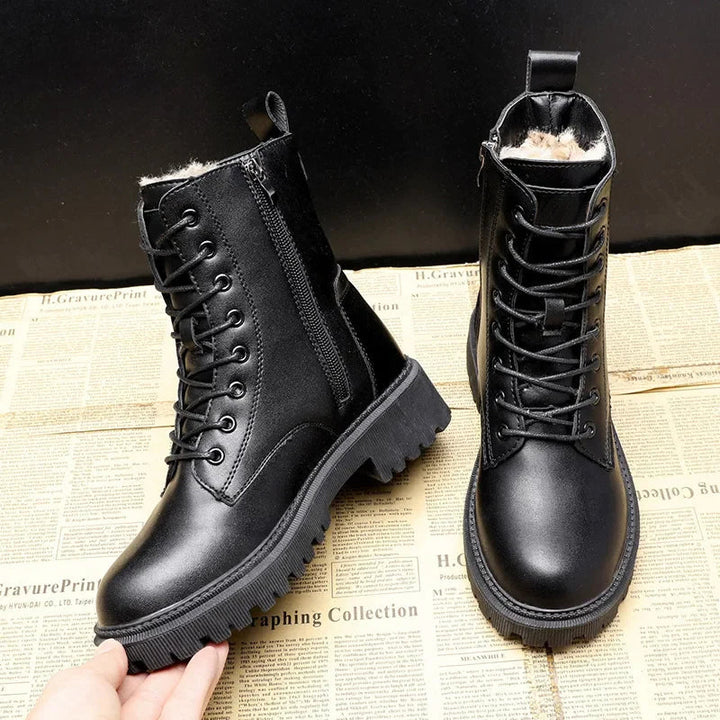 Bella | Women's Classic Platform Zip Boots