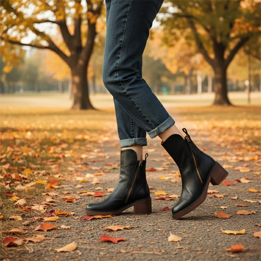 Harriet | Women's Block Heel Ankle Boots
