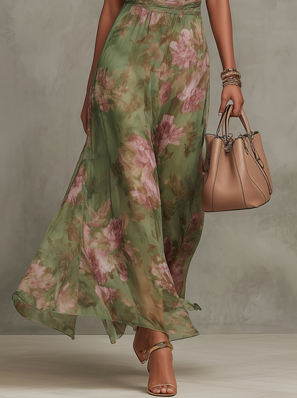 Rabia | Women's Summer Halterneck Floraldress
