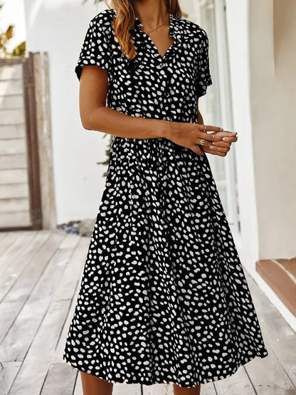 Smilla | Women's Casual Printed Shirtdress