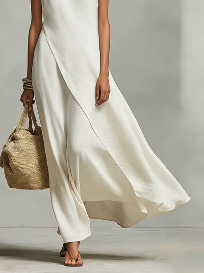 Olivia | Women's Summer Asymmetric Sleeveless Dress