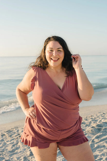Yvonne | Women's Summer Tummy Coverage Swimsuit