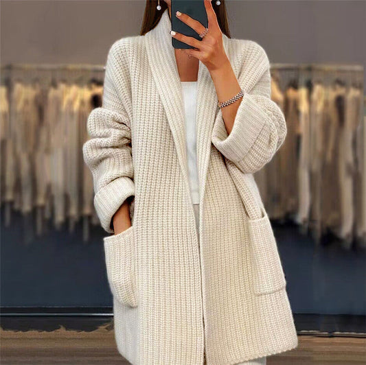Hania | Women's Casual Open Front Knitted Cardigan