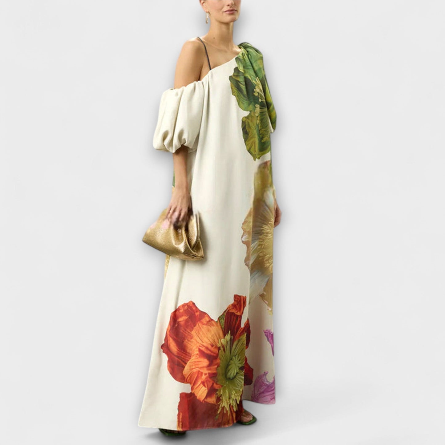 Kerry | Women's Summer Printed One Shoulder Dress