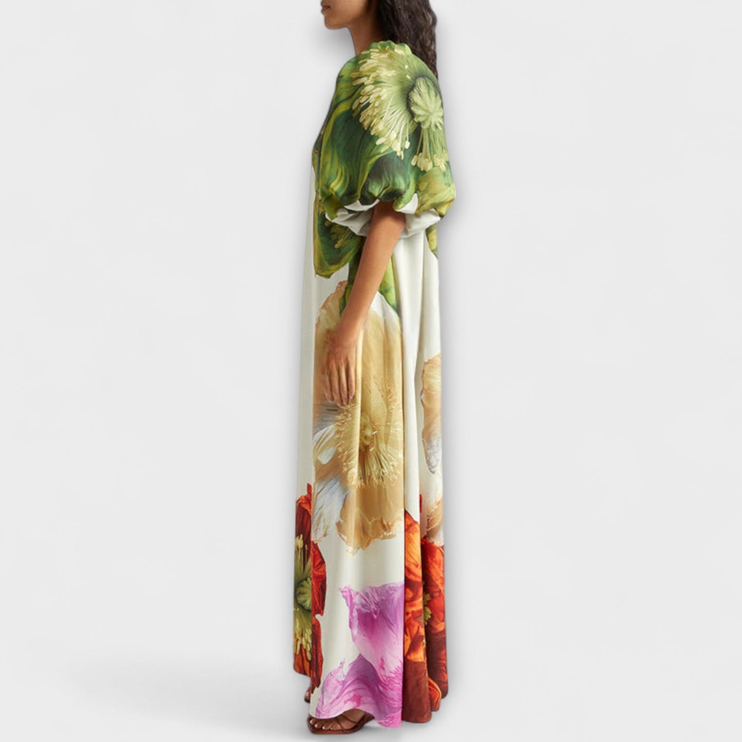Kerry | Women's Summer Printed One Shoulder Dress
