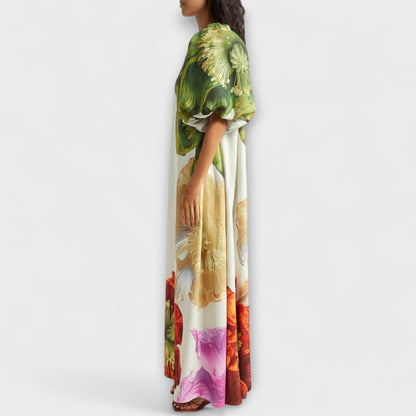 Kerry | Women's Summer Printed One Shoulder Dress