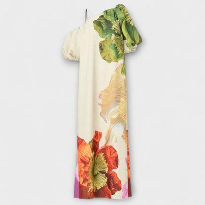 Kerry | Women's Summer Printed One Shoulder Dress