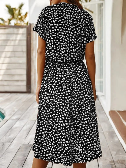 Smilla | Women's Casual Printed Shirtdress