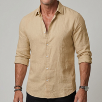 James | Men's Classic Linen Summer Shirt