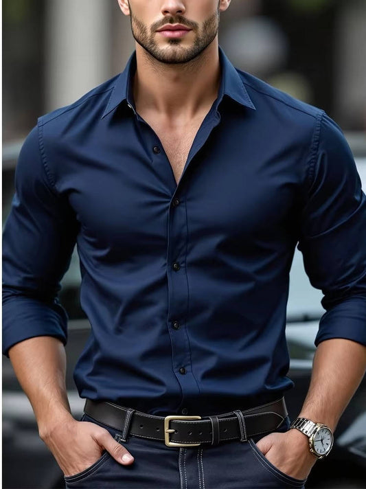 Sam | Men's Sophisticated Classic Button Down Shirt
