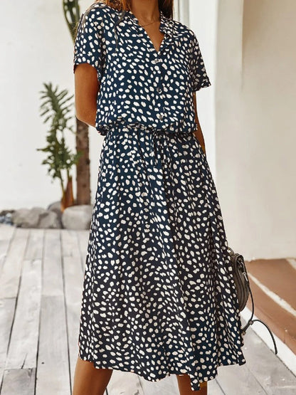 Smilla | Women's Casual Printed Shirtdress