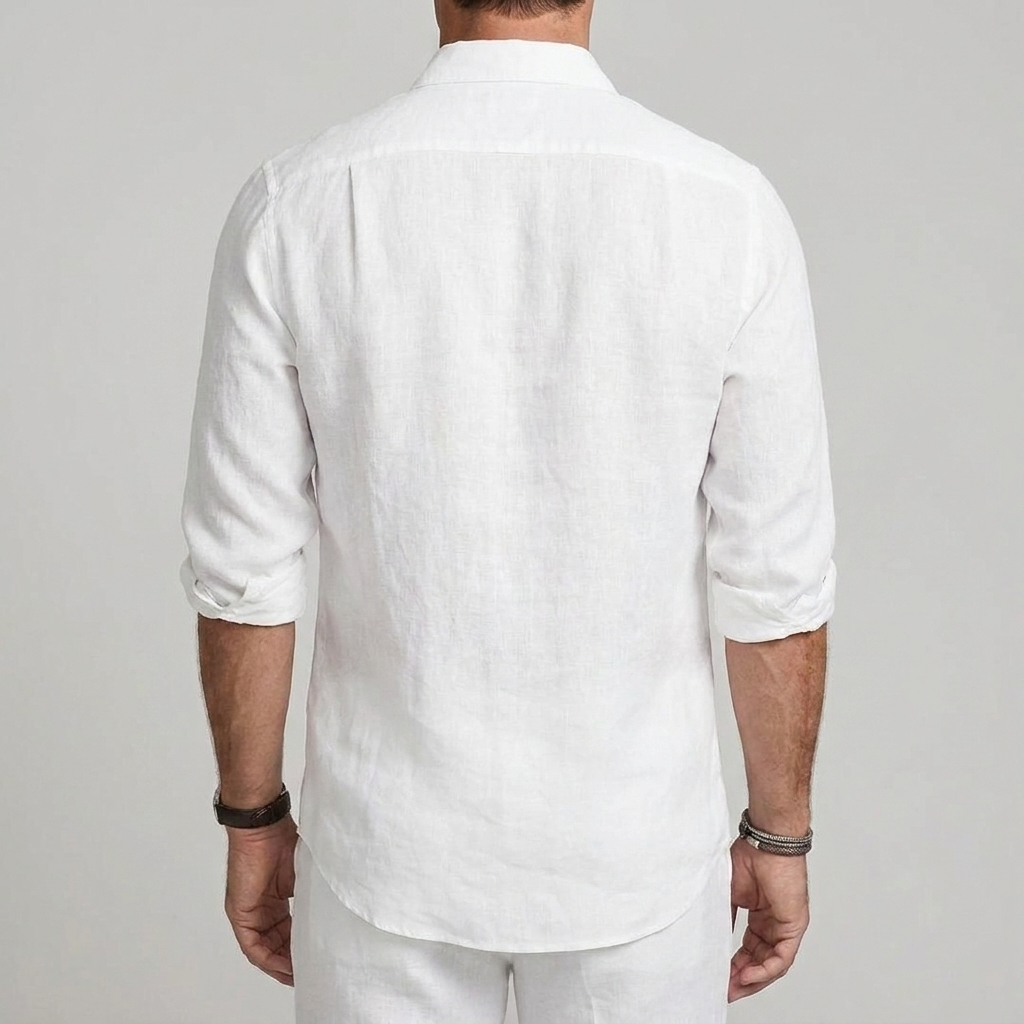James | Men's Classic Linen Summer Shirt