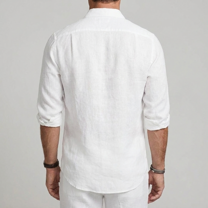 James | Men's Classic Linen Summer Shirt