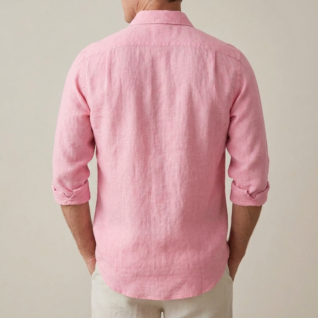 James | Men's Classic Linen Summer Shirt