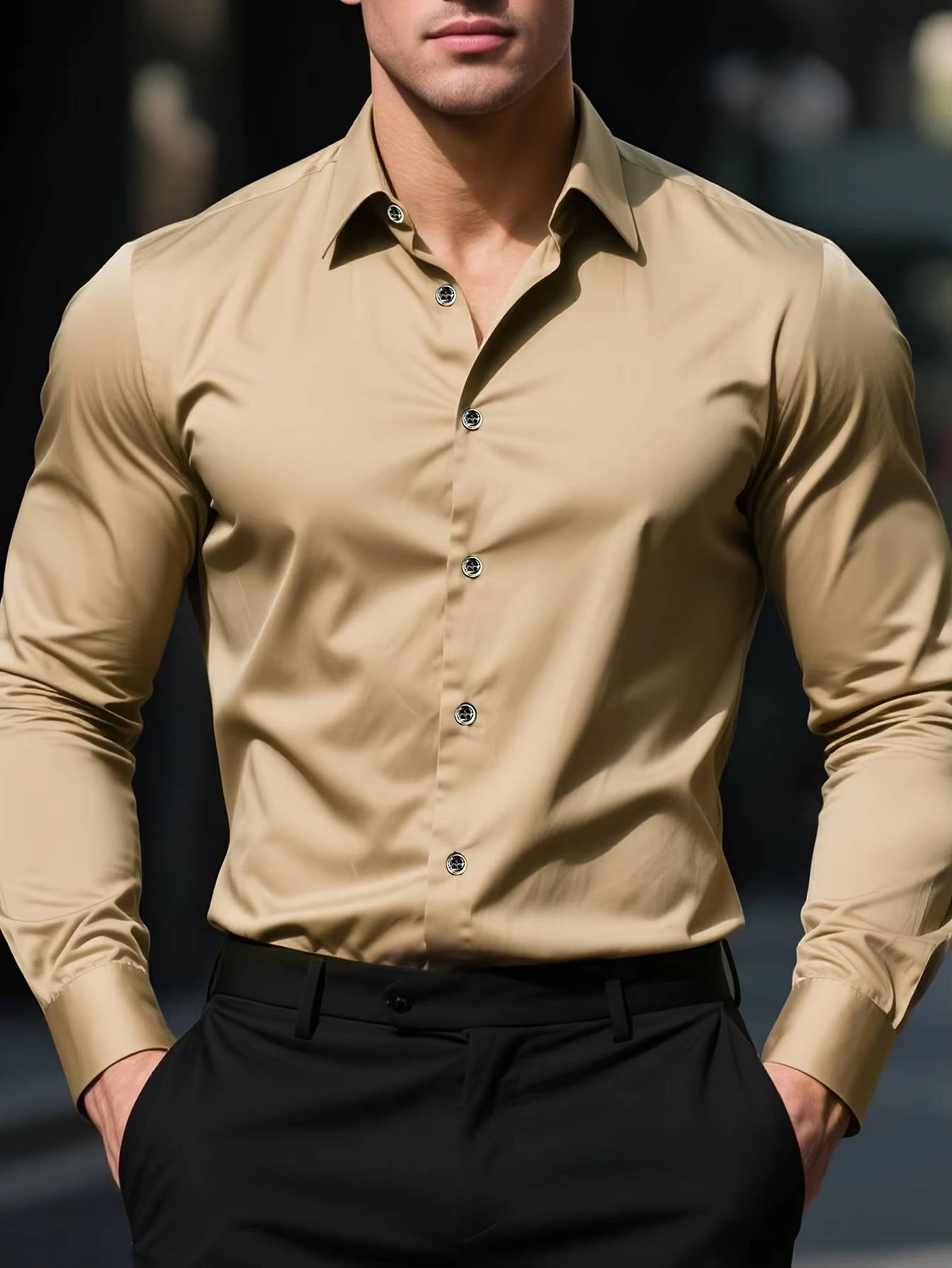 Sam | Men's Sophisticated Classic Button Down Shirt