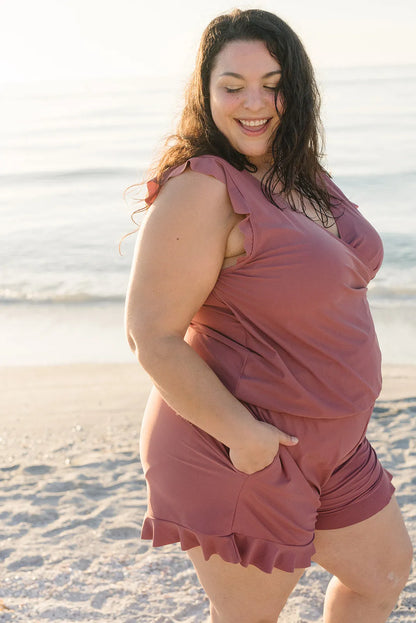 Yvonne | Women's Summer Tummy Coverage Swimsuit