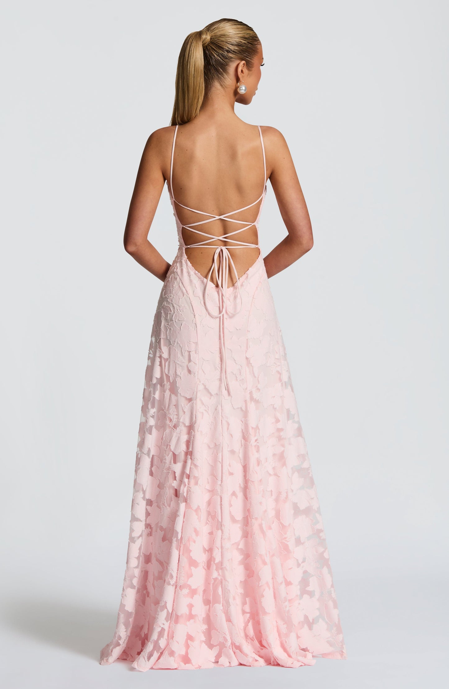 Allison | Women's Elegant Embroidered Maxi Evening Dress