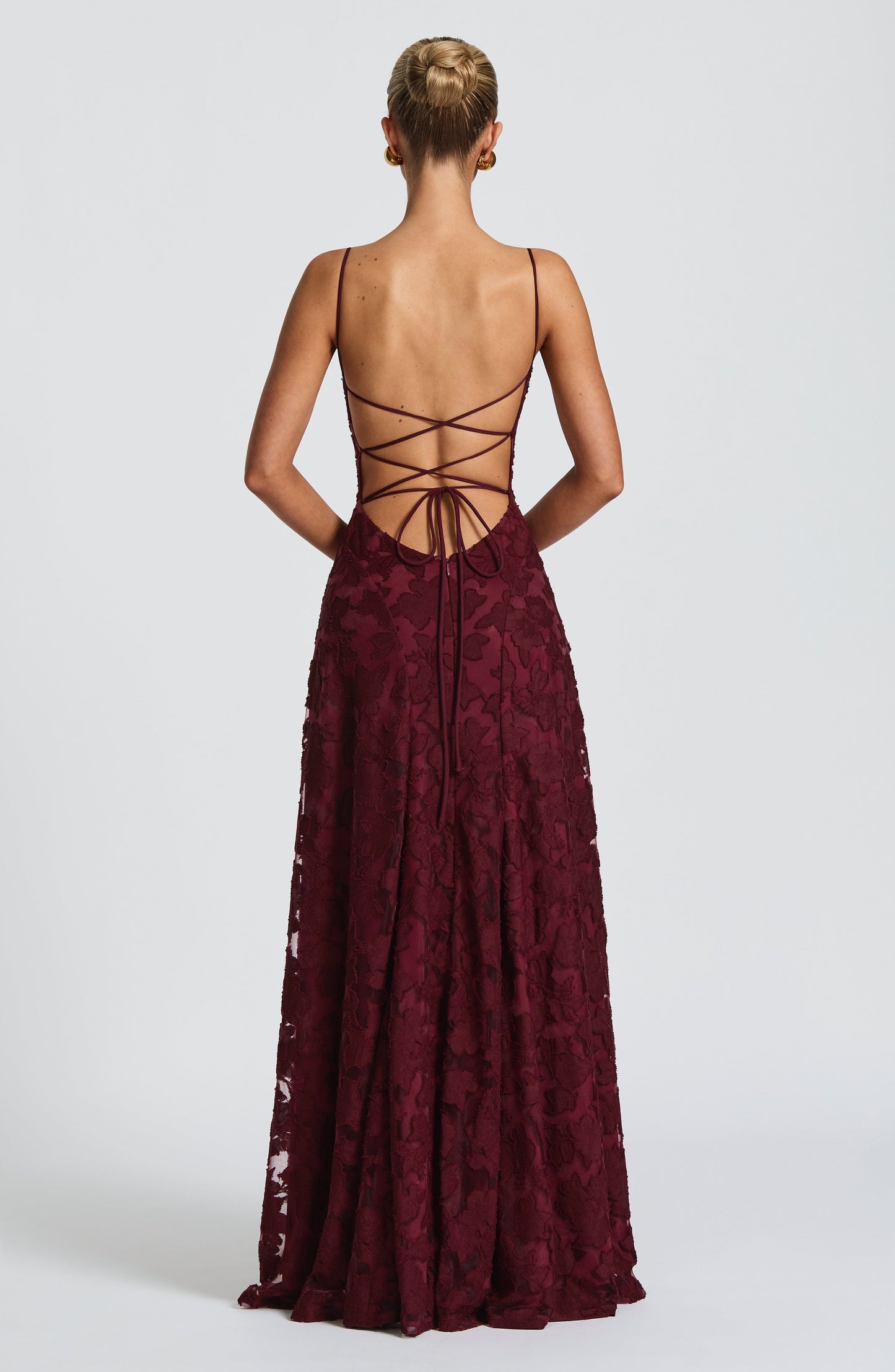 Silja | Women's Formal Embroided Maxi Evening Dress