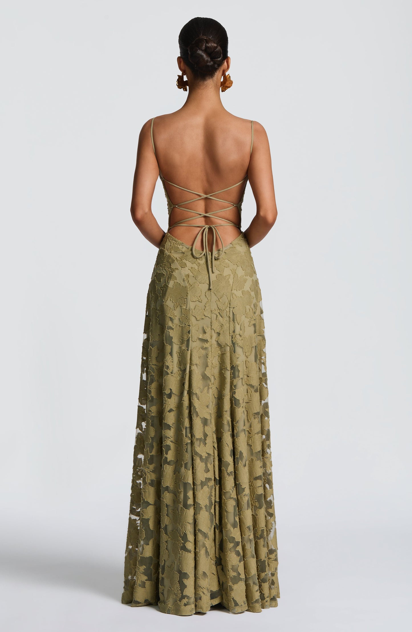 Allison | Women's Elegant Embroidered Maxi Evening Dress