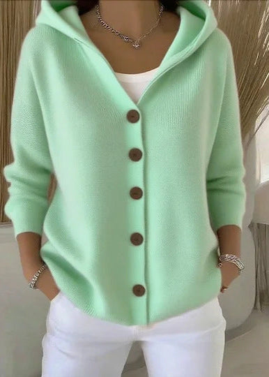 Carina | Women's Relaxed Fit Hooded Cardigan