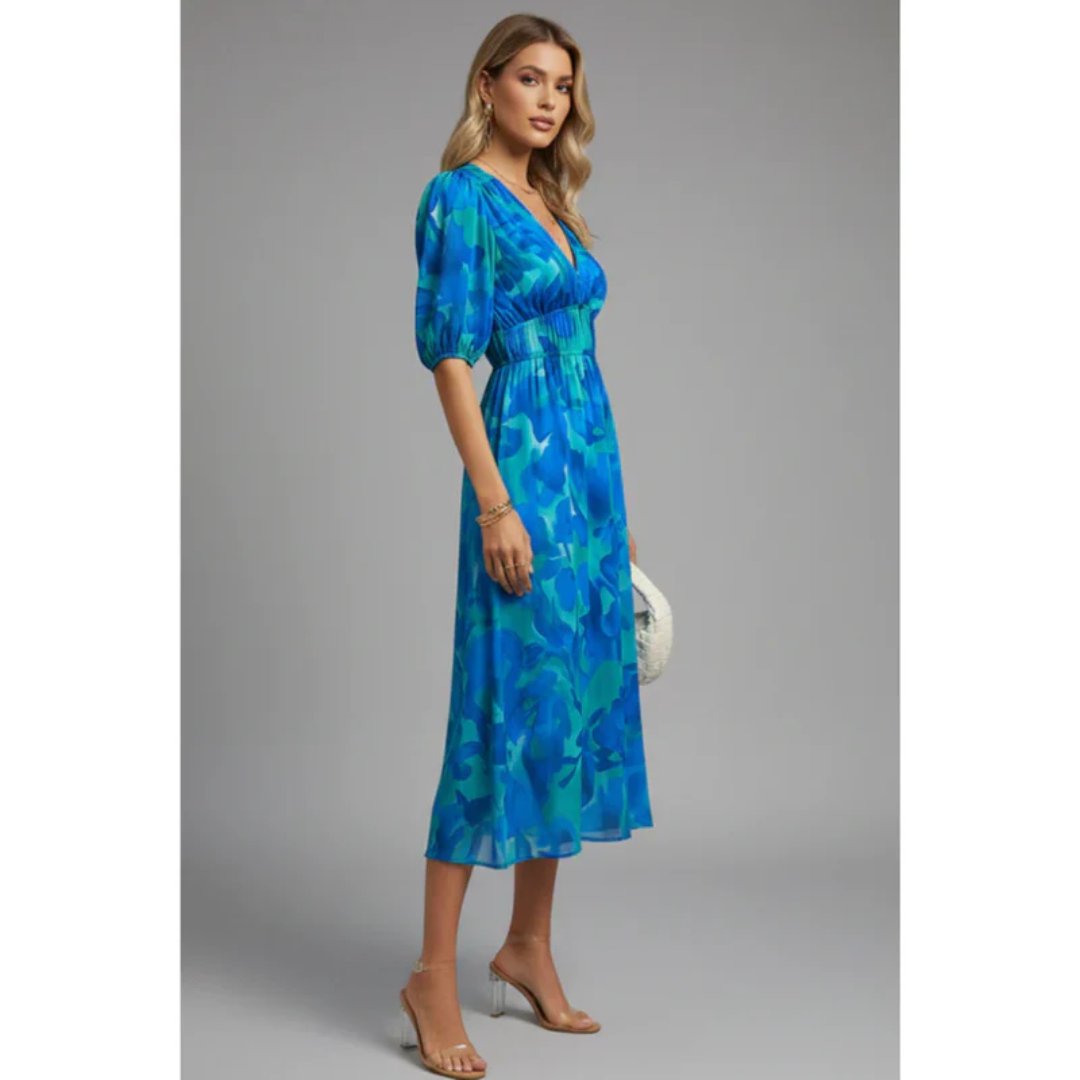 Daleyza | Women's Summer Printed Evening Dress