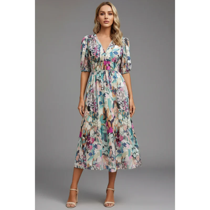 Daleyza | Women's Summer Printed Evening Dress