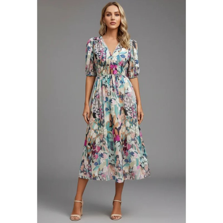 Daleyza | Women's Summer Printed Evening Dress