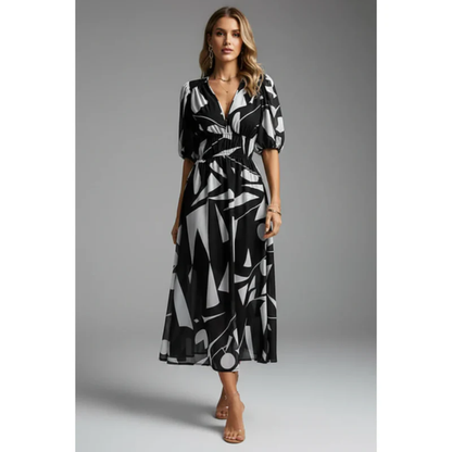 Daleyza | Women's Summer Printed Evening Dress