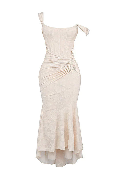 Bella | Women's Embroidered Asymmetrical Wedding Guest Dress