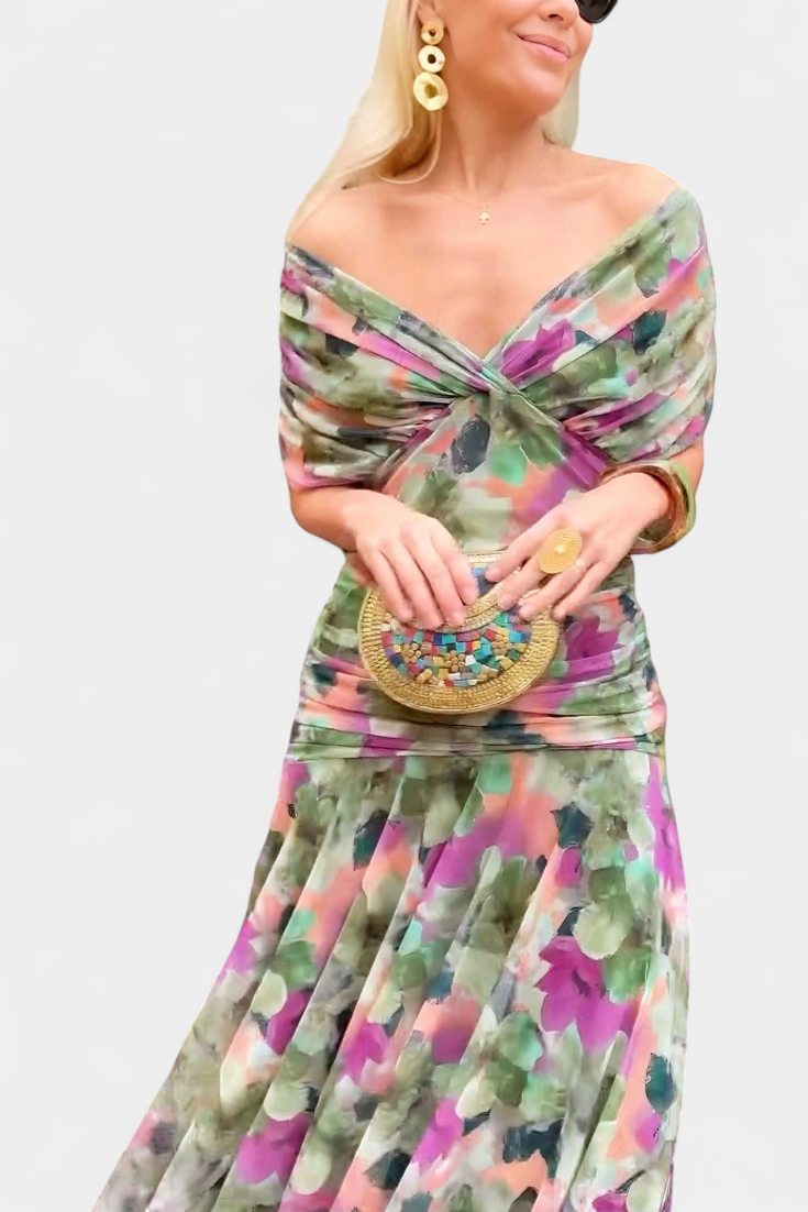 Frances | Women's Evening Off-Shoulder Dress