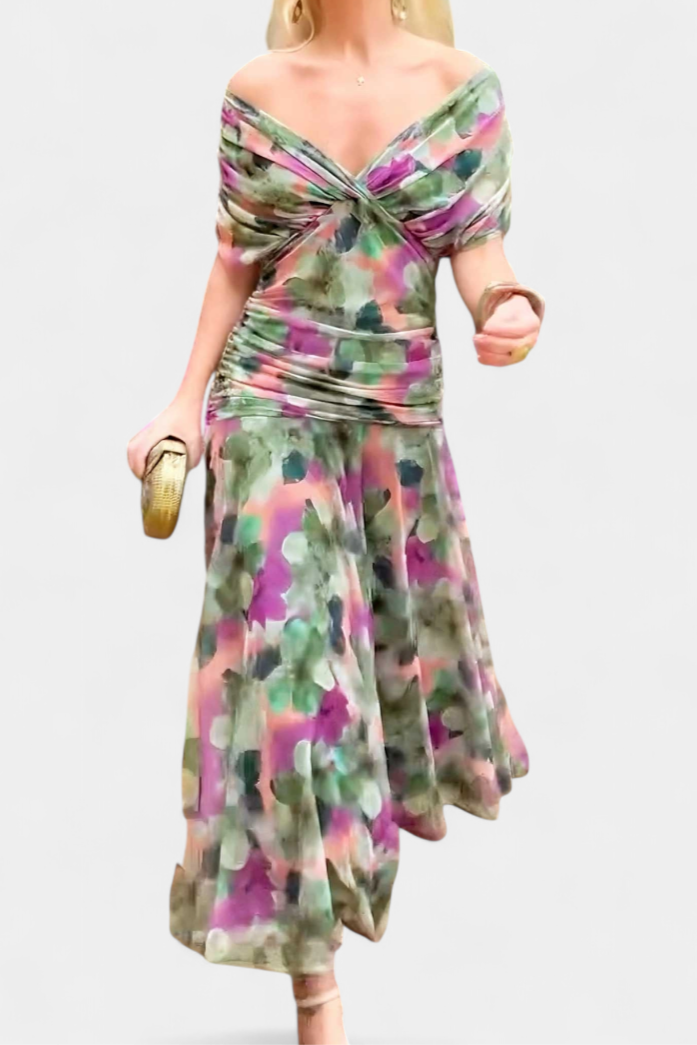 Frances | Women's Evening Off-Shoulder Dress