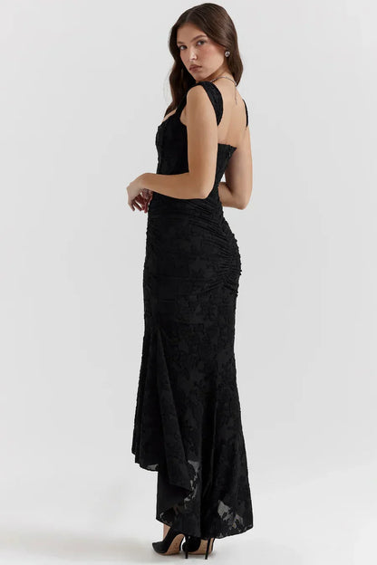 Bella | Women's Embroidered Asymmetrical Wedding Guest Dress