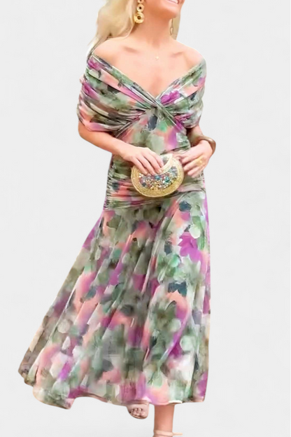 Frances | Women's Evening Off-Shoulder Dress