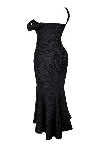 Bella | Women's Embroidered Asymmetrical Wedding Guest Dress