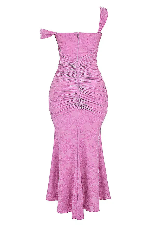 Bella | Women's Embroidered Asymmetrical Wedding Guest Dress