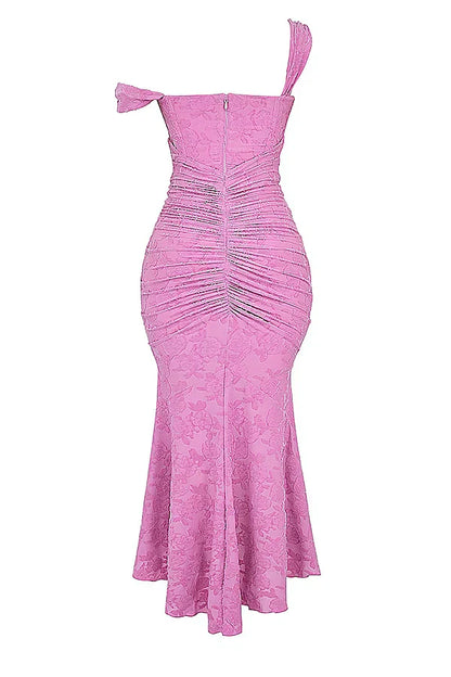 Bella | Women's Embroidered Asymmetrical Wedding Guest Dress