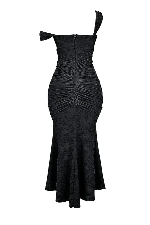 Bella | Women's Embroidered Asymmetrical Wedding Guest Dress