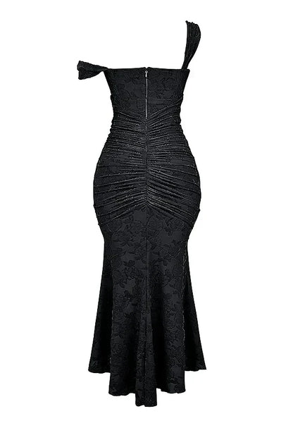 Bella | Women's Embroidered Asymmetrical Wedding Guest Dress