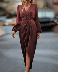 Wendy | Women's Elegant A-Line Midi Dress