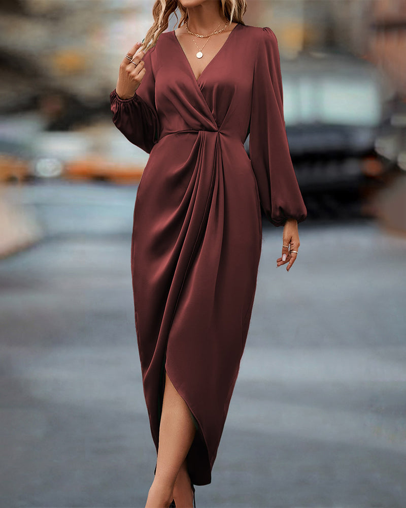Wendy | Women's Elegant A-Line Midi Dress
