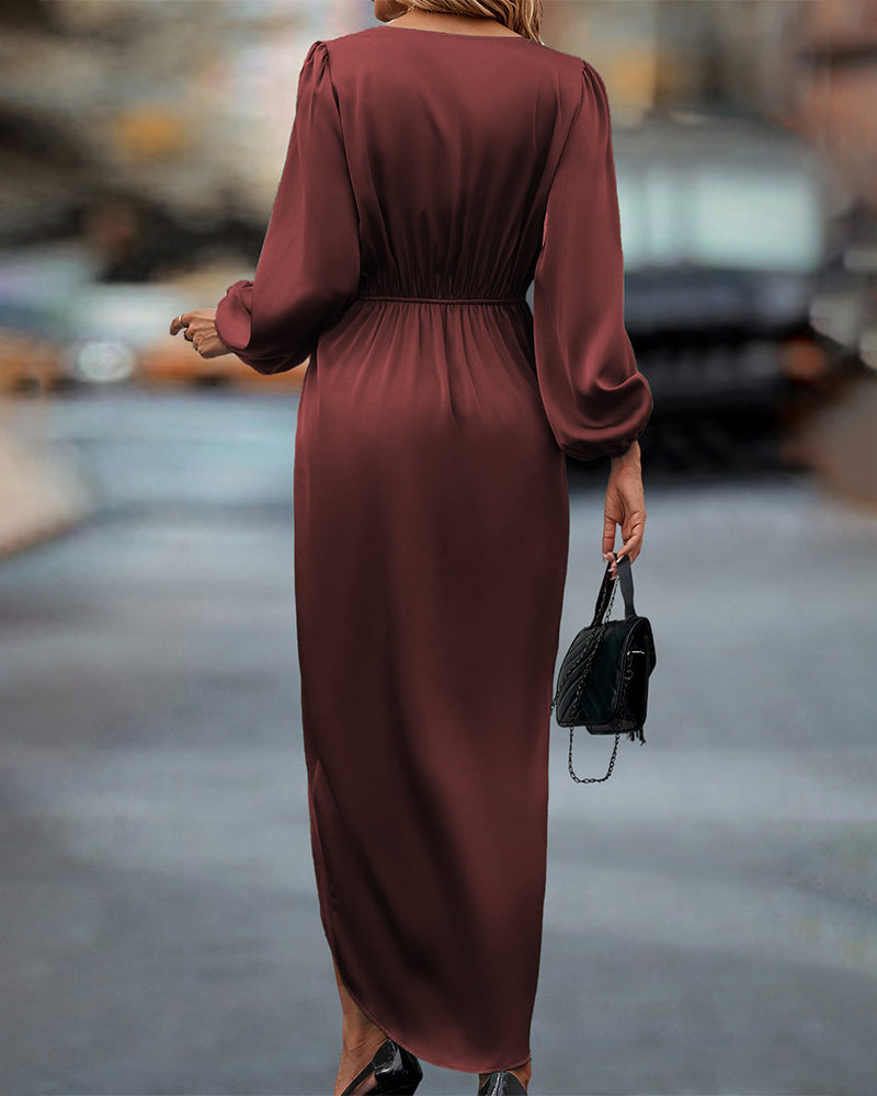 Wendy | Women's Elegant A-Line Midi Dress