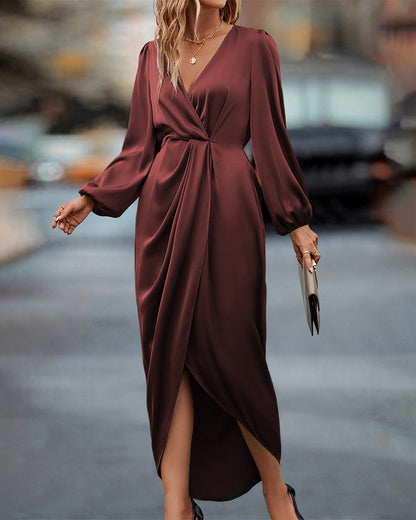Wendy | Women's Elegant A-Line Midi Dress