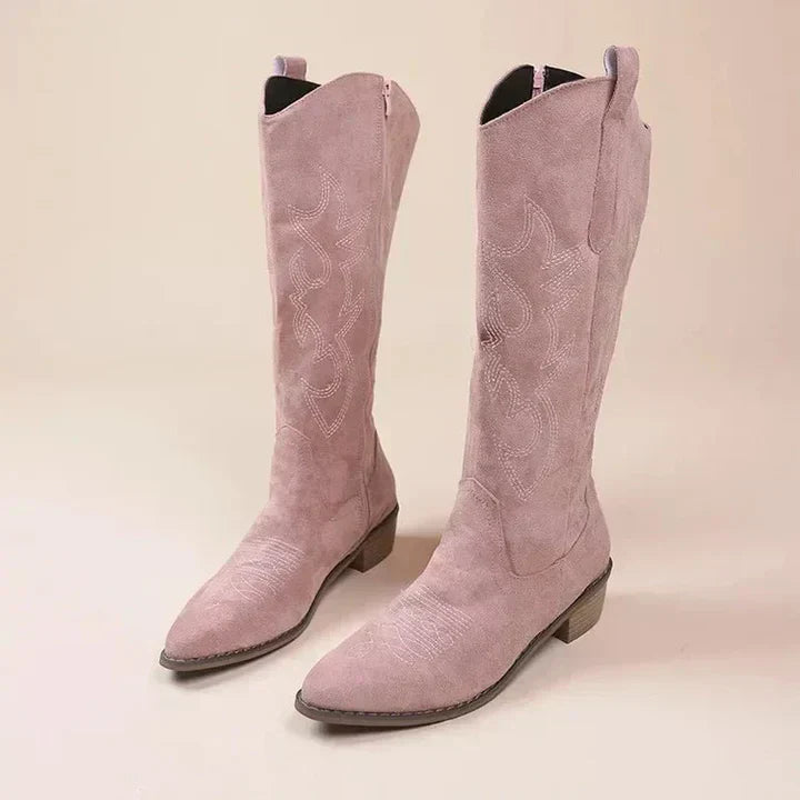 Vivika | Women’s Classic Knee High Cowboy Boots